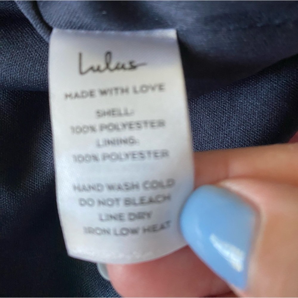 Lulu’s Disco Nights Navy Blue Sequin Bodycon Mini Dress Size Small - Picture 2 of 9